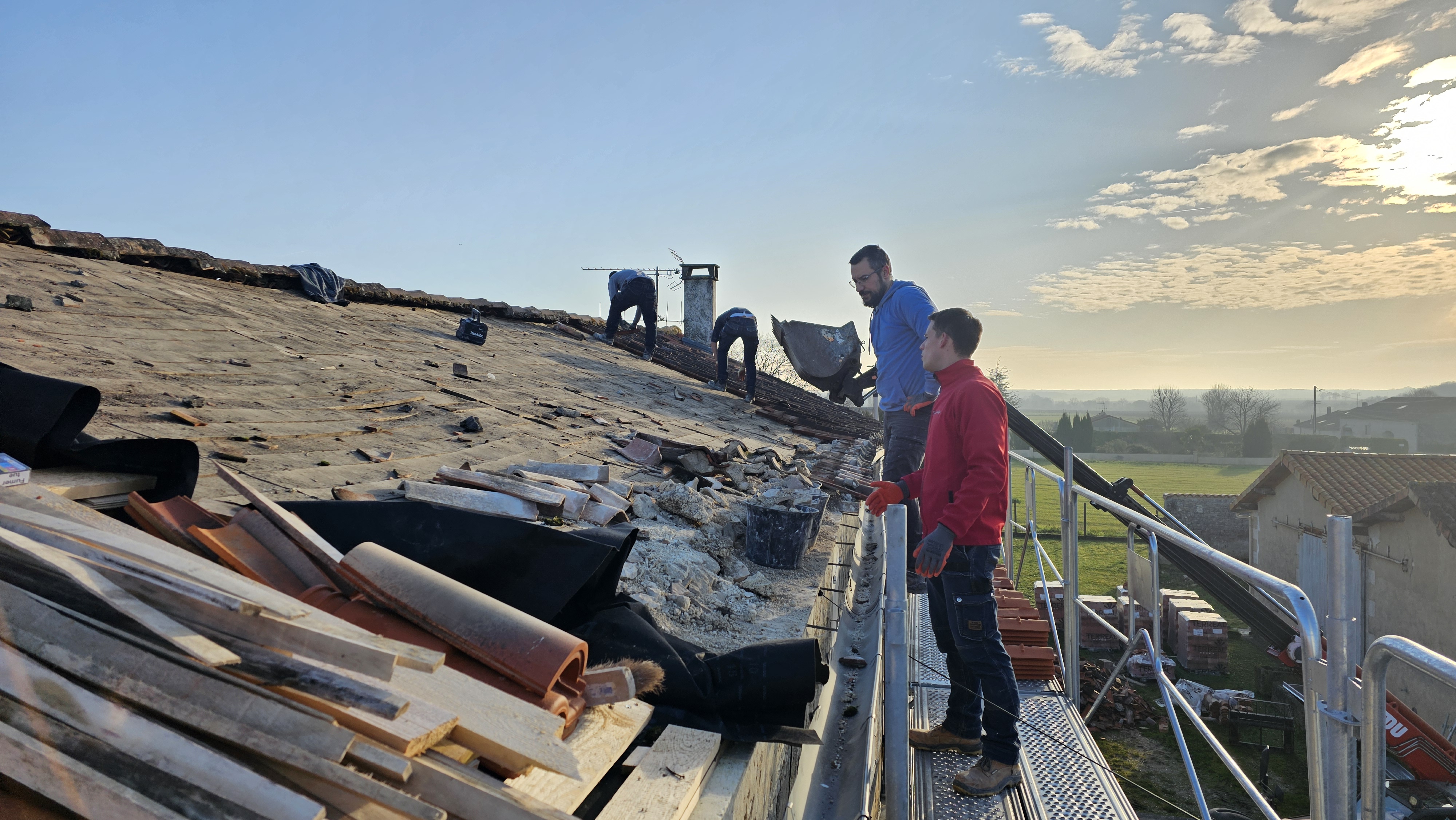 Maçon Couvreur sur Cognac