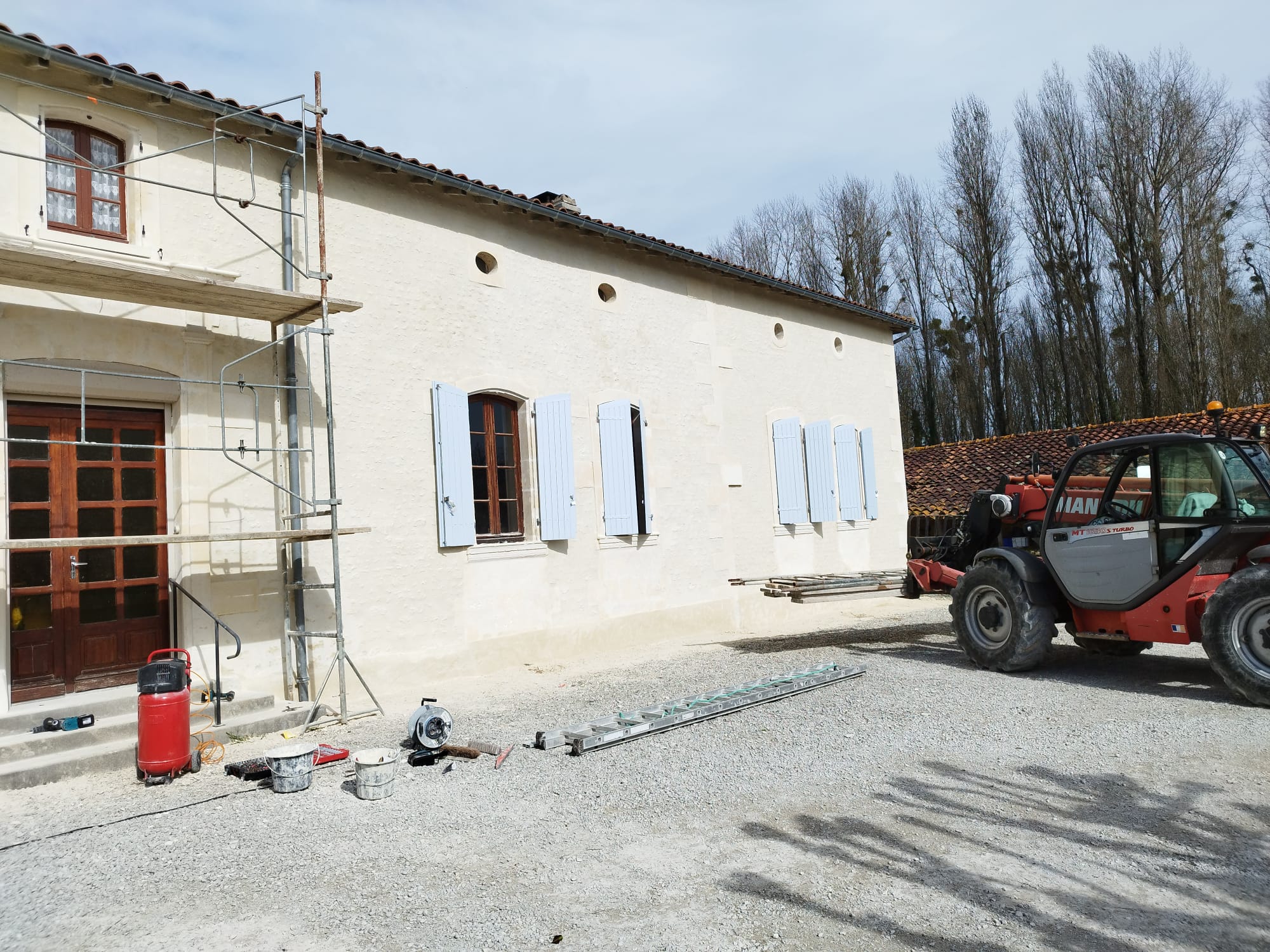 Entreprise de maçonnerie près de Cognac