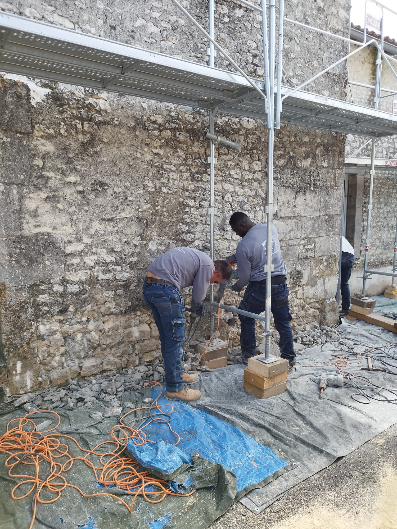 Jointement à la chaux